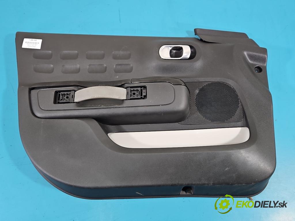 Citroen C3 III 2016-2024 1.2 12V 83 HP manual 61 kW 1199 cm3 5- Čalounictví: dvere predné ľavé 9812904277