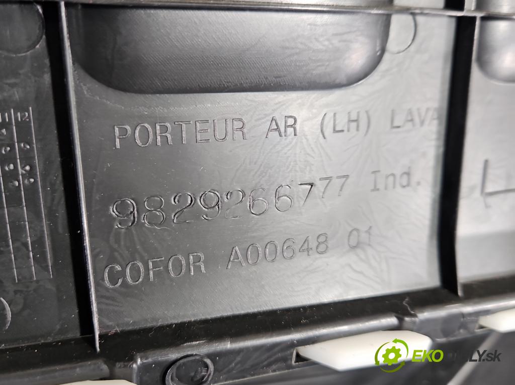 Citroen C3 III 2016-2024 1.2 12V 83 HP manual 61 kW 1199 cm3 5- Čalounictví: dvere zadné ľavé 9829266777