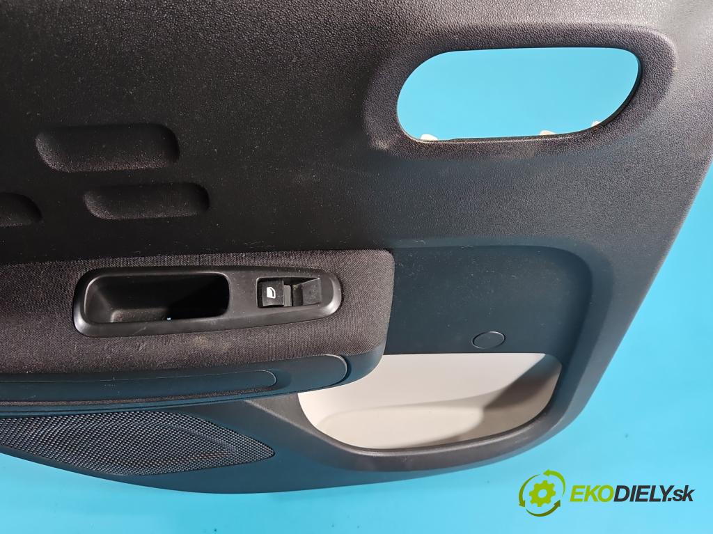 Citroen C3 III 2016-2024 1.2 12V 83 HP manual 61 kW 1199 cm3 5- Čalounictví: dvere zadné ľavé 9829266777