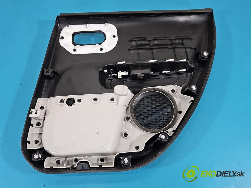 Citroen C3 III 2016-2024 1.2 12V 83 HP manual 61 kW 1199 cm3 5- Čalounictví: dvere zadné ľavé 9829266777