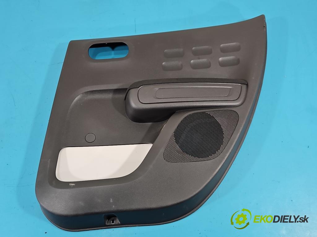 Citroen C3 III 2016-2024 1.2 12V 83 HP manual 61 kW 1199 cm3 5- Čalounictví: dvere zadné pravé 9829266577