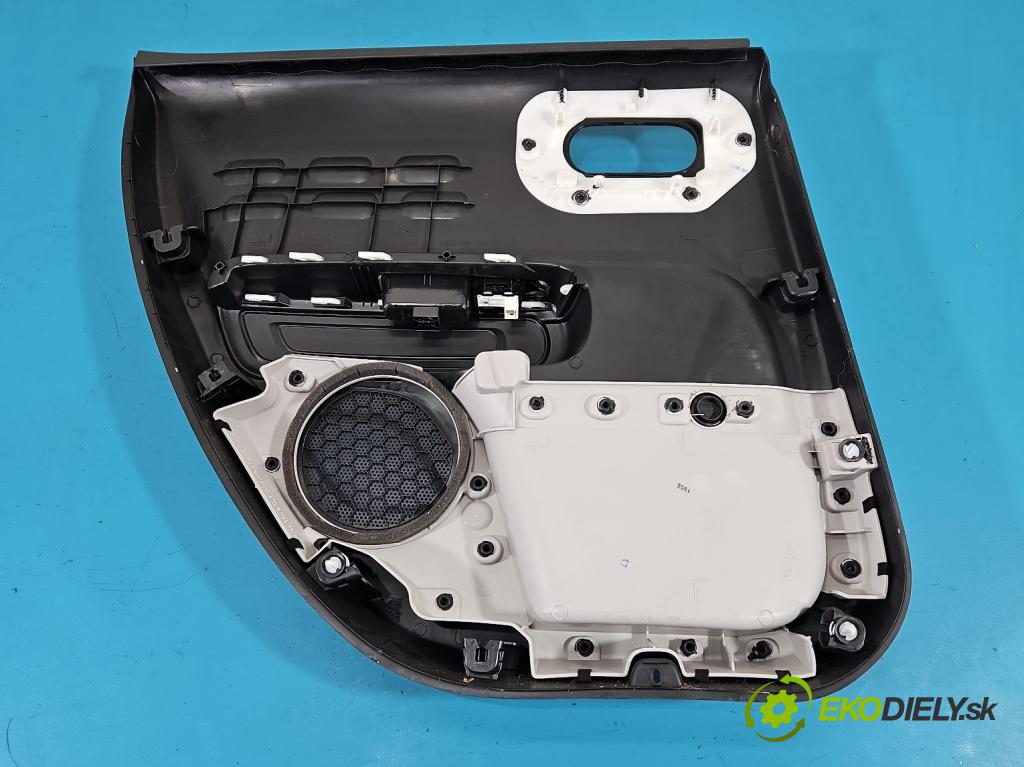 Citroen C3 III 2016-2024 1.2 12V 83 HP manual 61 kW 1199 cm3 5- Čalounictví: dvere zadné pravé 9829266577