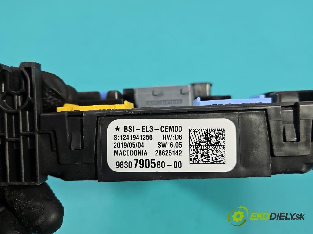 Citroen C3 III 2016-2024 1.2 12V 83 HP manual 61 kW 1199 cm3 5- riadiaca jednotka motora 9830510980