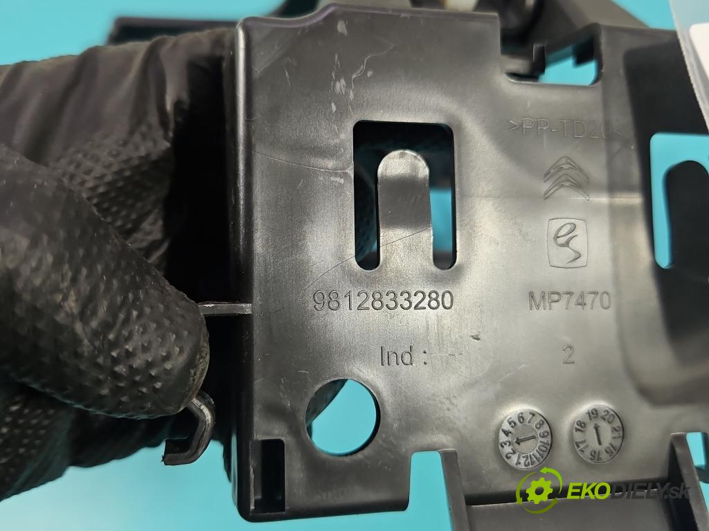 Citroen C3 III 2016-2024 1.2 12V 83 HP manual 61 kW 1199 cm3 5- Rám: rádio: 9812833280