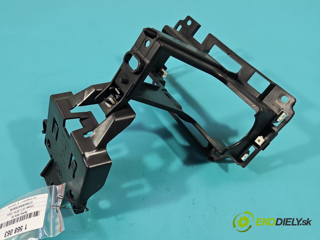 Citroen C3 III 2016-2024 1.2 12V 83 HP manual 61 kW 1199 cm3 5- Rám: rádio: 9812833280