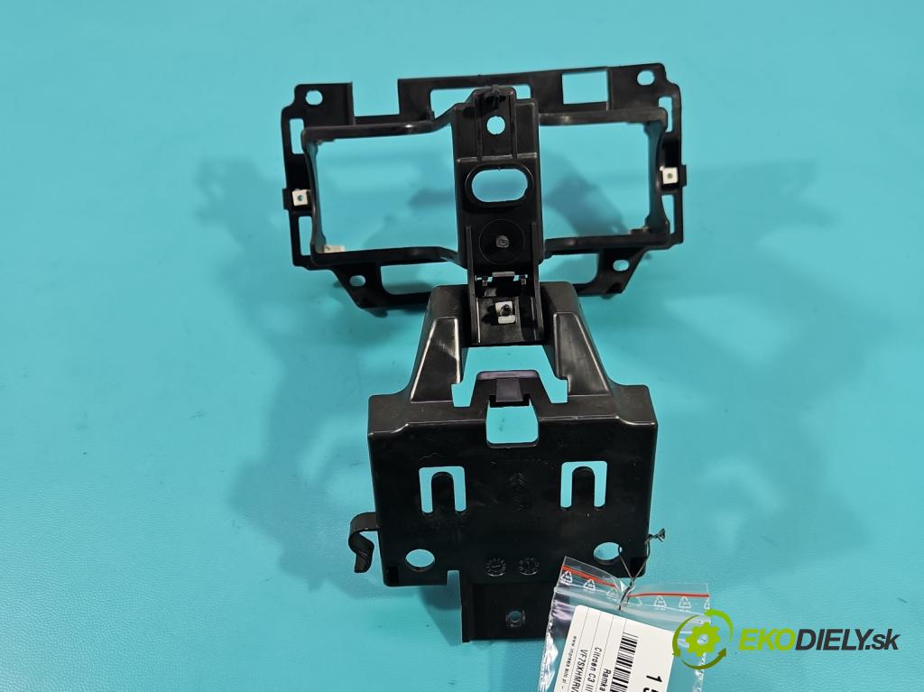 Citroen C3 III 2016-2024 1.2 12V 83 HP manual 61 kW 1199 cm3 5- Rám: rádio: 9812833280