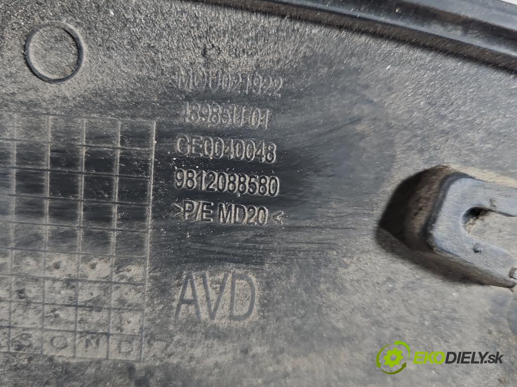 Citroen C3 III 2016-2024 1.2 12V 83 HP manual 61 kW 1199 cm3 5- lišta blatník predné pravé 9812088580