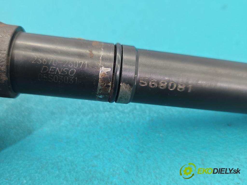 Toyota Rav4 IV 2013-2018 2.0 D4D 124hp manual 91 kW 1998 cm3 5- vstrek 23670-26071 (Vstrekovač paliva)