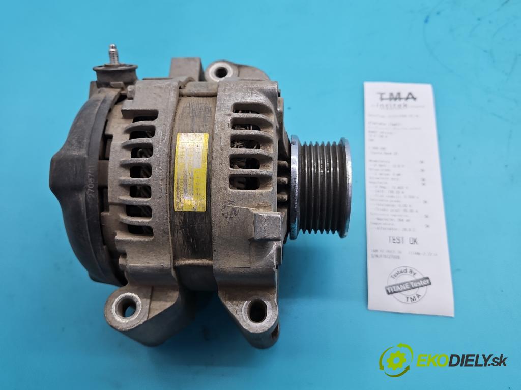 Toyota Rav4 IV 2013-2018 2.0 D4D 124 hp manual 91 kW 1998 cm3 5- Alternator 104211-8112 (Alternátor)