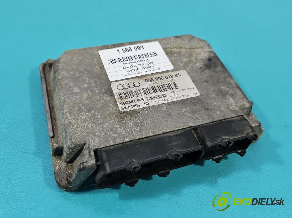 Audi A3 8L 1996-2003 1.6 SR 102 HP manual 75 kW 1595 cm3 3- riadiaca jednotka motora 06A906019BS