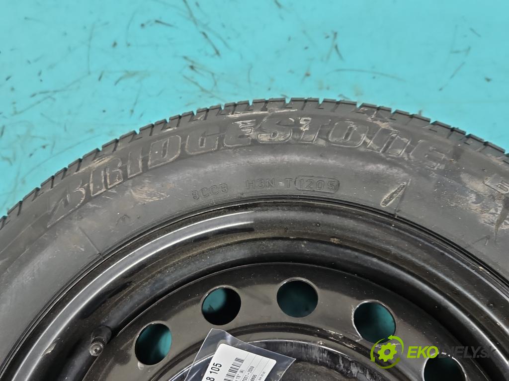 Toyota Corolla E12 2001-2009 1.4 D4D 90 hp manual 66 kW 1364 cm3 5- kolo náhradní 15"