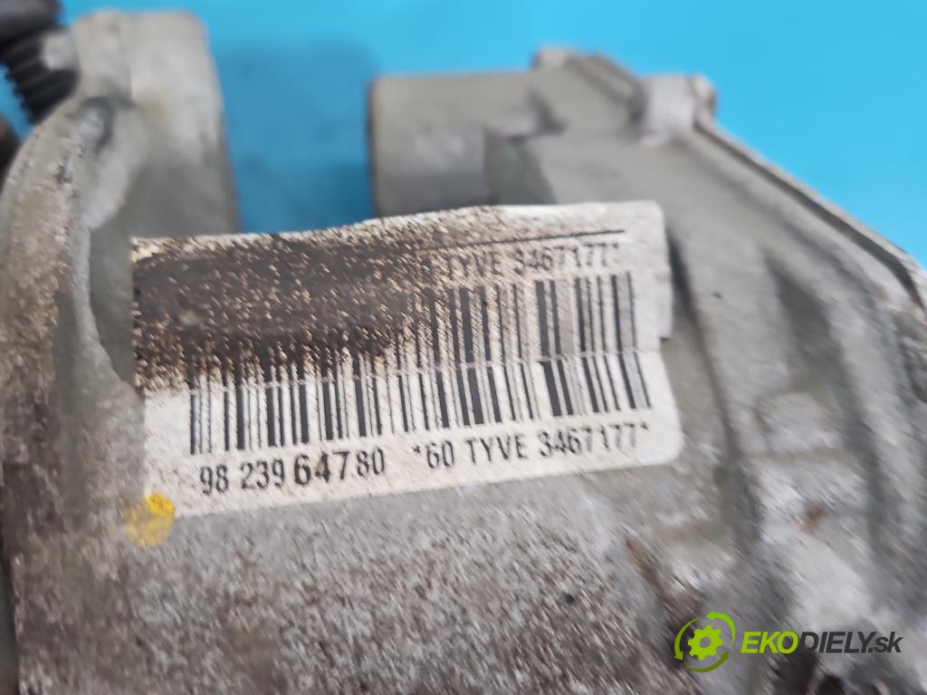 Citroen C3 III 2016-2024 1.2 12V 83 HP manual 61 kW 1199 cm3 5- Ozubené kolo: volant 9823964780