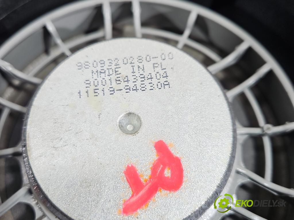 Citroen C3 III 2016-2024 1.2 12V 83 HP manual 61 kW 1199 cm3 5- reproduktory komplet 9809320280