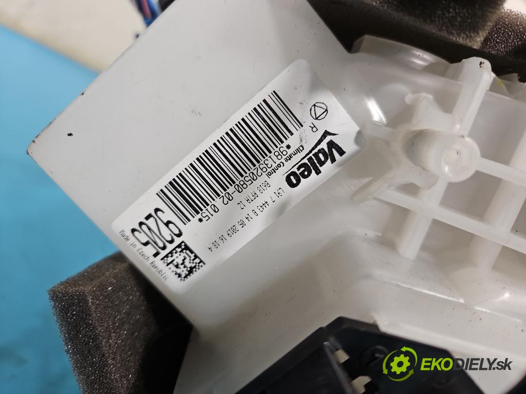 Citroen C3 III 2016-2024 1.2 12V 83 HP manual 61 kW 1199 cm3 5- radiator 9813920580 (Radiátor kúrenia)