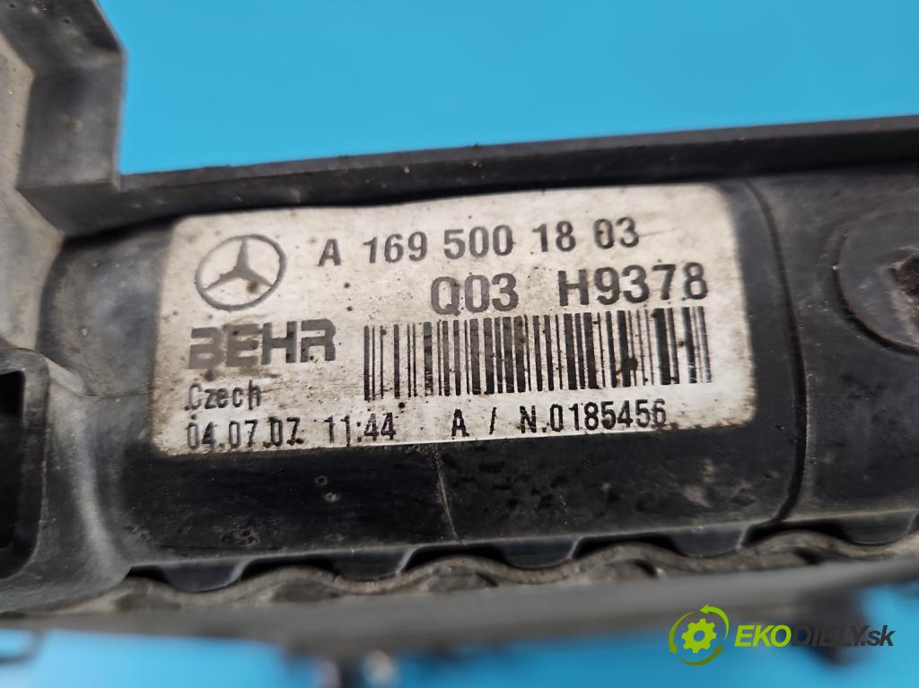 Mercedes B W245 2005-2011 2.0 cdi 140 HP automatic 103 kW 1992 cm3 5- chladič voda: A1695001803 (Chladič vody)