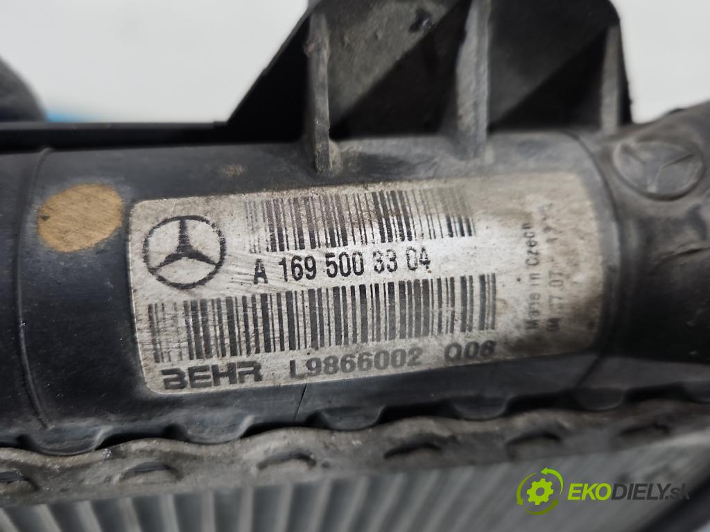Mercedes B W245 2005-2011 2.0 cdi 140 HP automatic 103 kW 1992 cm3 5- chladič voda: A1695001803 (Chladič vody)
