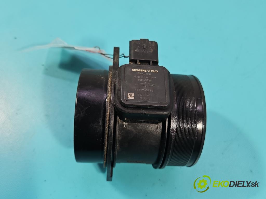 Peugeot 407 2.0 hdi 136hp manual 100 kW 1997 cm3 5- váha vzduchu 5WK97002 (Snímač hmotnosti vzduchu)