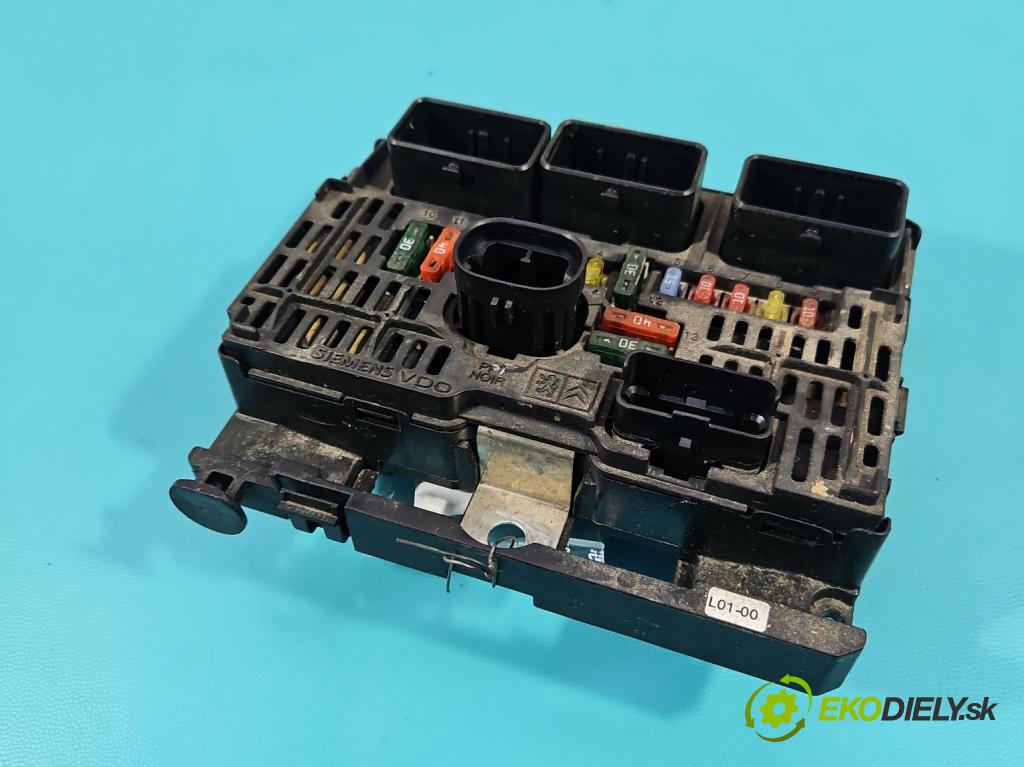 Peugeot 407 2.0 hdi 136hp manual 100 kW 1997 cm3 5- řídící jednotka 9656593780