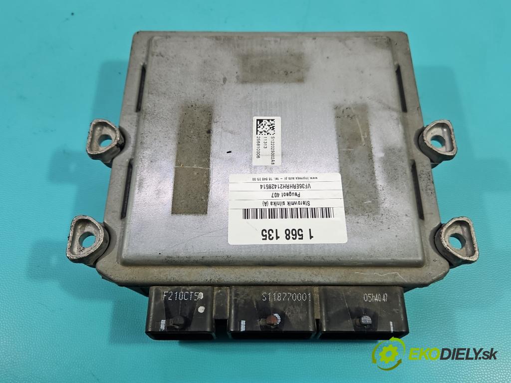 Peugeot 407 2.0 hdi 136 HP manual 100 kW 1997 cm3 5- riadiaca jednotka motora 9661835480