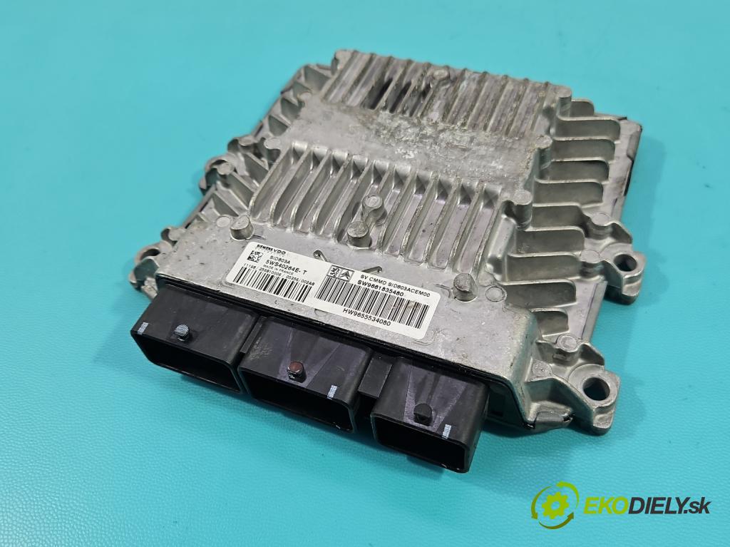 Peugeot 407 2.0 hdi 136 HP manual 100 kW 1997 cm3 5- riadiaca jednotka motora 9661835480