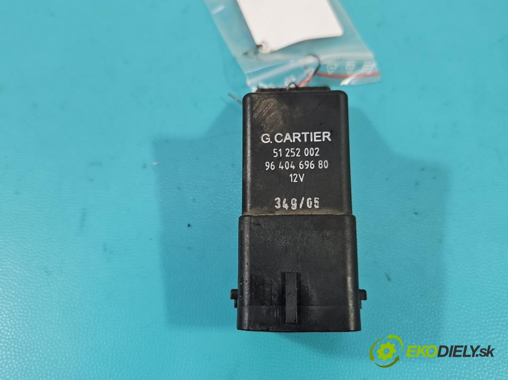 Peugeot 407 2.0 hdi 136 HP manual 100 kW 1997 cm3 5- Relé: svíčky: zařicích: 9640469680 (Relé)