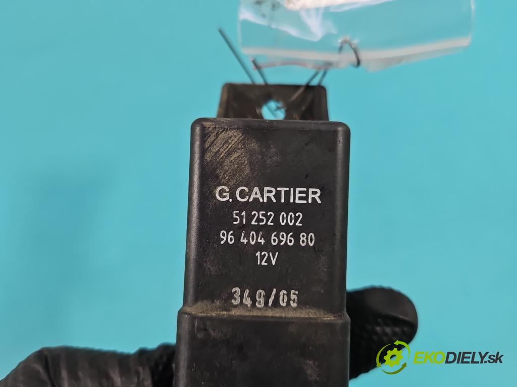 Peugeot 407 2.0 hdi 136 HP manual 100 kW 1997 cm3 5- Relé: svíčky: zařicích: 9640469680 (Relé)