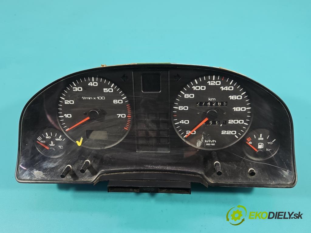 Audi 80 B3 1986-1991 1.6 8V 69KM manual 51 kW 1595 cm3 4- prístrojovka/ budíky 893919033BB (Prístrojová doska)