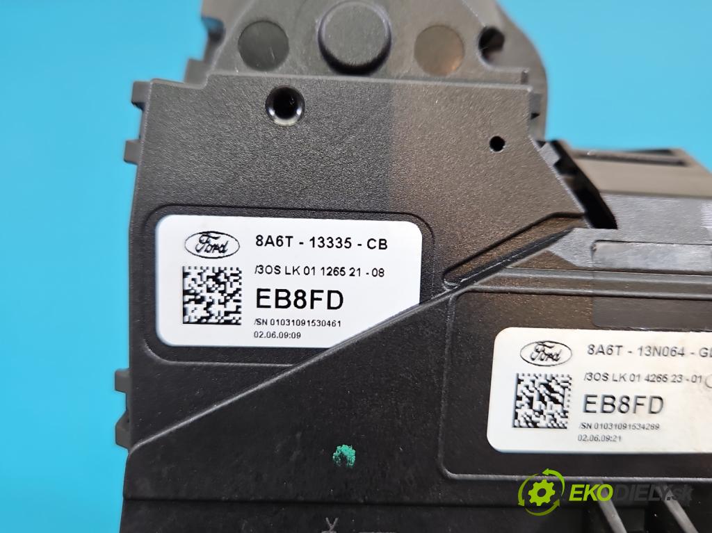 Ford Fiesta Mk7 2008-2017 1.2 16V 82 HP manual 60 kW 1242 cm3 5- prepínač komplex: 8A6T-13N064-GD (Prepínacie páčky pod volantom)