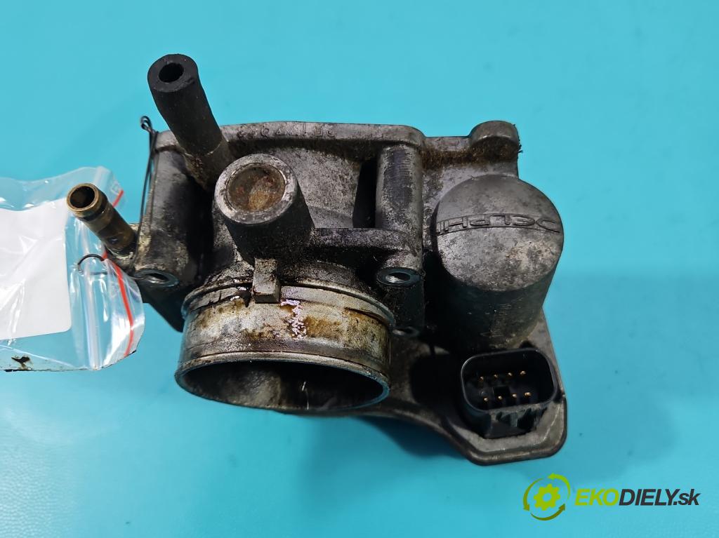 Opel Vectra B 1995-2002 1.6 16V 101 hp manual 74 kW 1598 cm3 4- škrticí klapka 25177983 (Škrticí klapka)