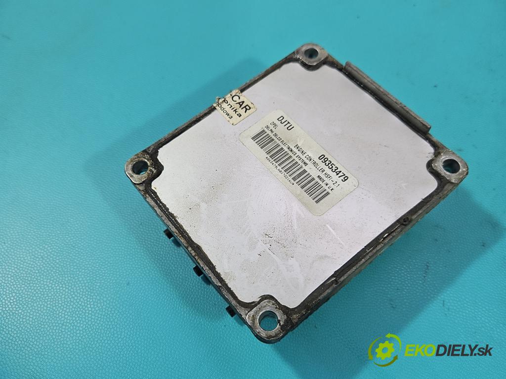 Opel Vectra B 1995-2002 1.6 16V 101 hp manual 74 kW 1598 cm3 4- řídící jednotka motoru 09353479