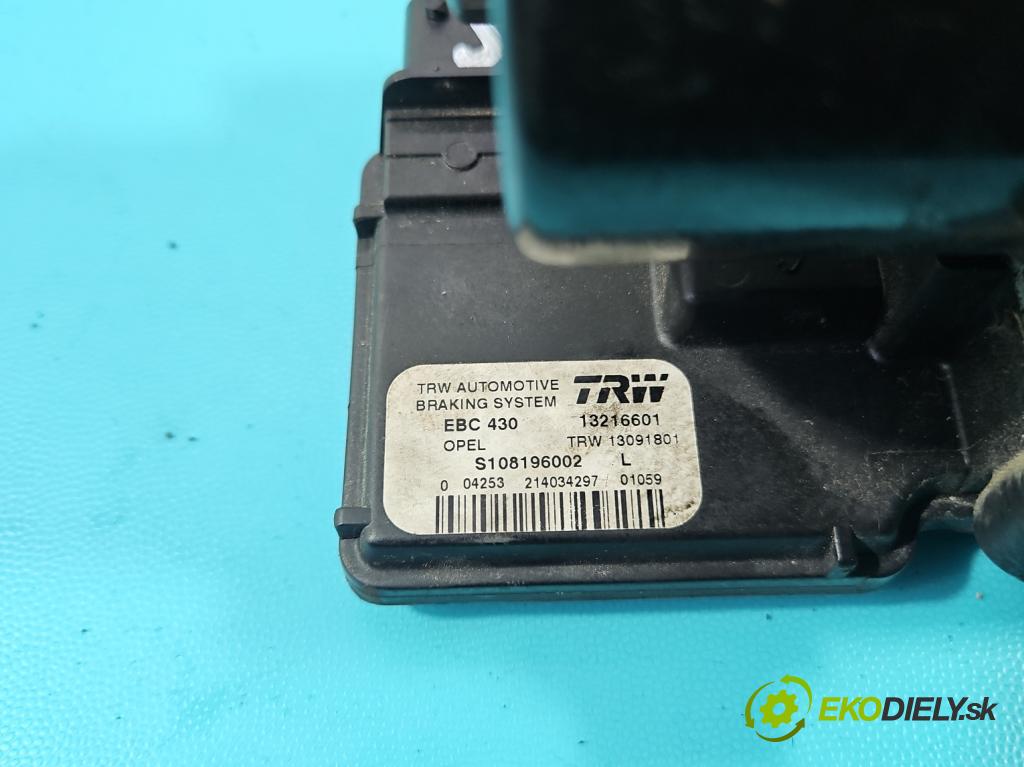 Opel Vectra B 1995-2002 1.6 16V 101 HP manual 74 kW 1598 cm3 4- čerpadlo abs 13091801 (Pumpa ABS)