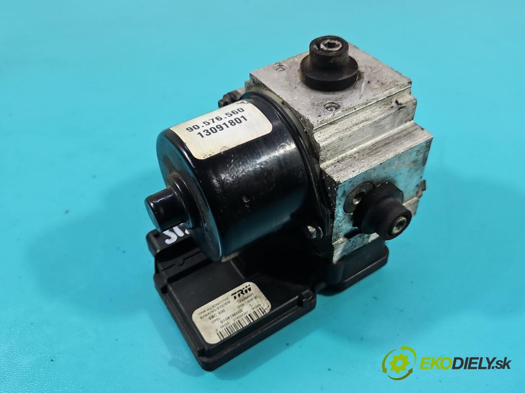 Opel Vectra B 1995-2002 1.6 16V 101 HP manual 74 kW 1598 cm3 4- čerpadlo abs 13091801 (Pumpa ABS)