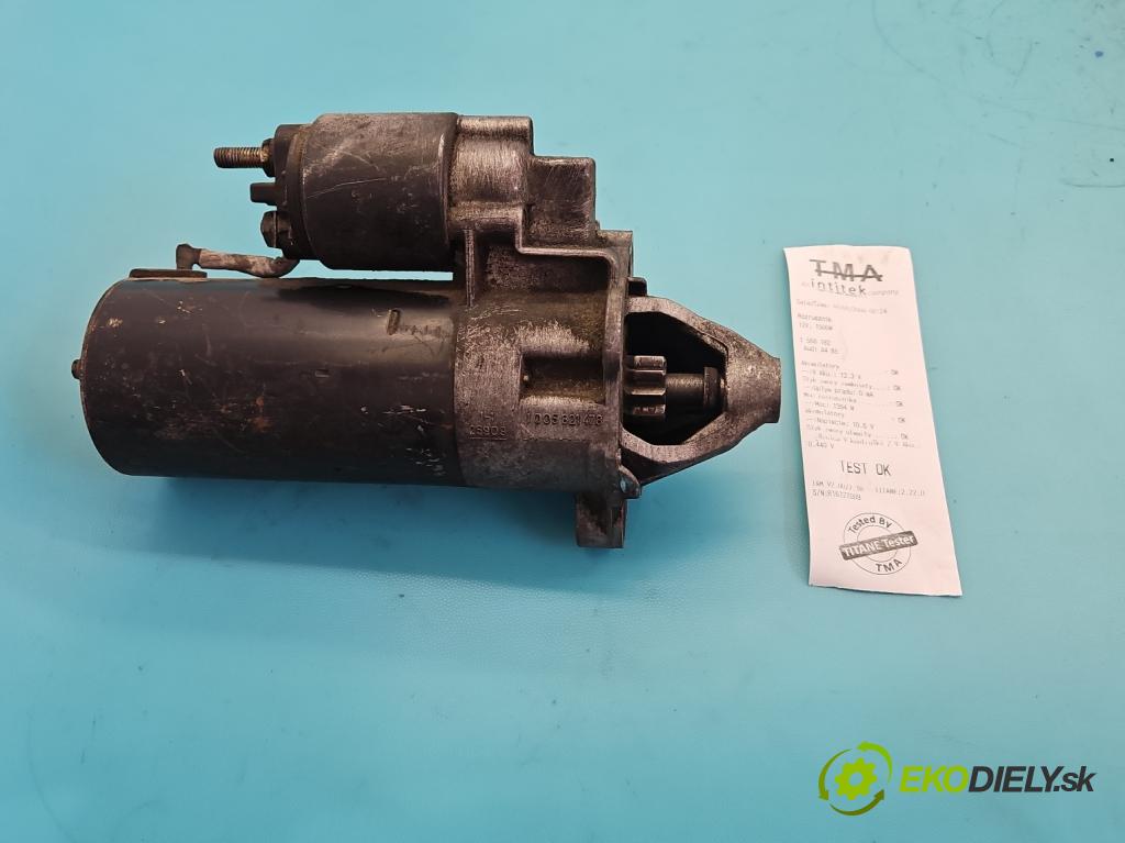 Audi A4 B5 1994-2001 1.9 tdi 90 HP manual 66 kW 1896 cm3 4- štartér 068911024C (Štartér)