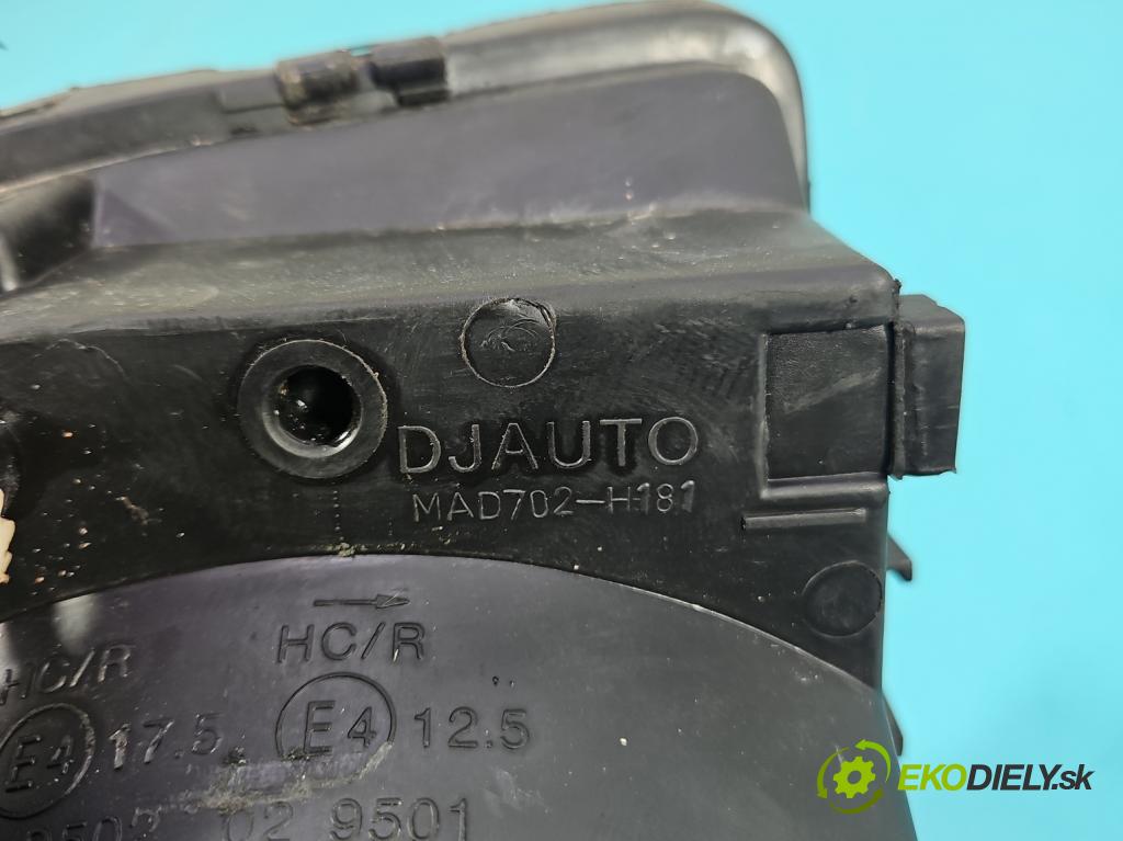 Audi 80 B3 1986-1991 1.6 8V 69KM manual 51 kW 1595 cm3 4- Reflektor: ľavý  (Kľučka dverí ostatné)