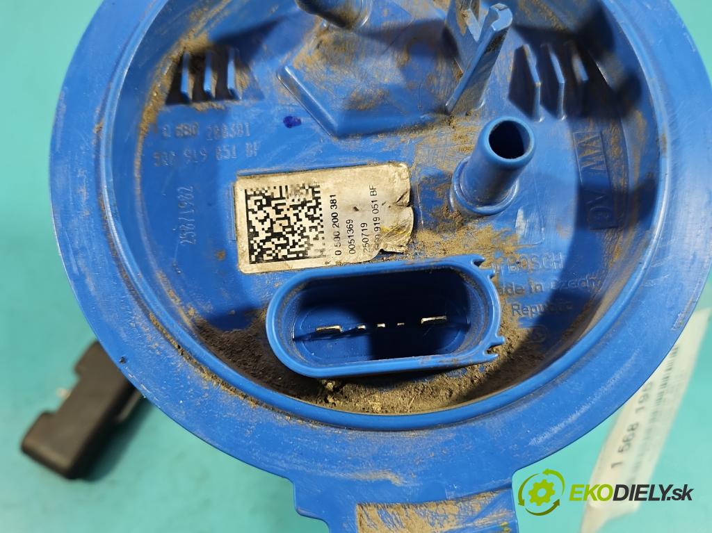 Skoda Octavia III 2013- 1.5 TSI 150 HP manual 110 kW 1498 cm3 5- čerpadlo palivo 5Q0919051BF