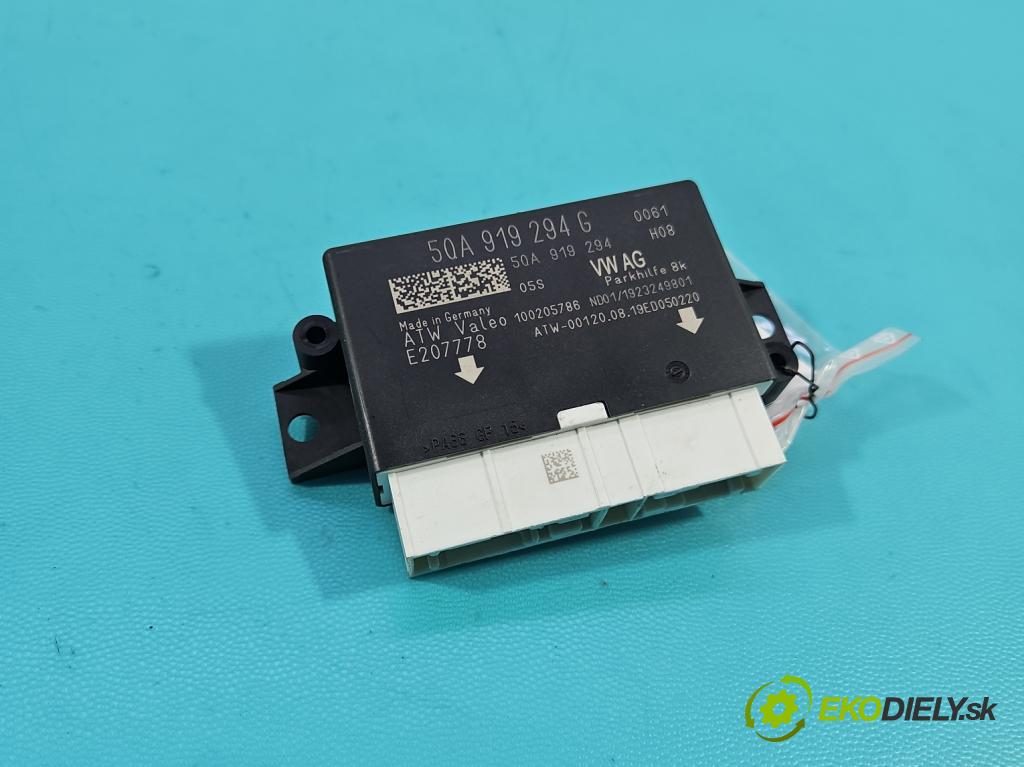 Skoda Octavia III 2013- 1.5 TSI 150 HP manual 110 kW 1498 cm3 5- riadiaca jednotka parkovaní: 5QA919294