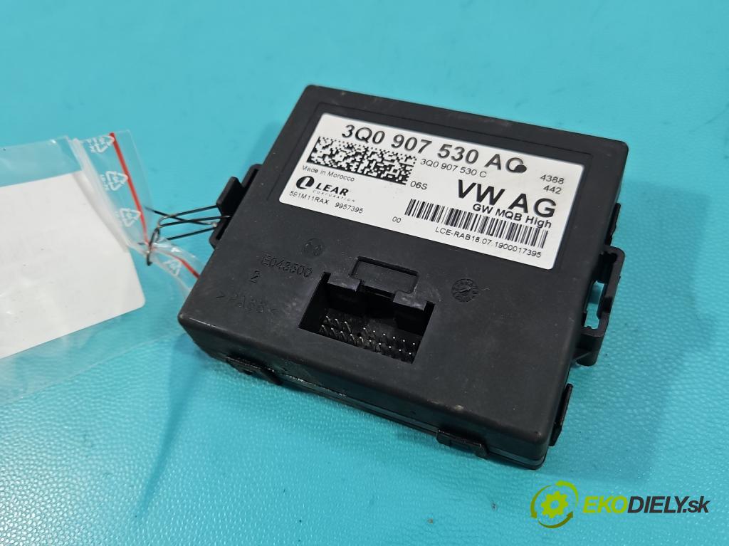 Skoda Octavia III 2013- 1.5 TSI 150 hp manual 110 kW 1498 cm3 5- řídící jednotka 3Q0907530AG