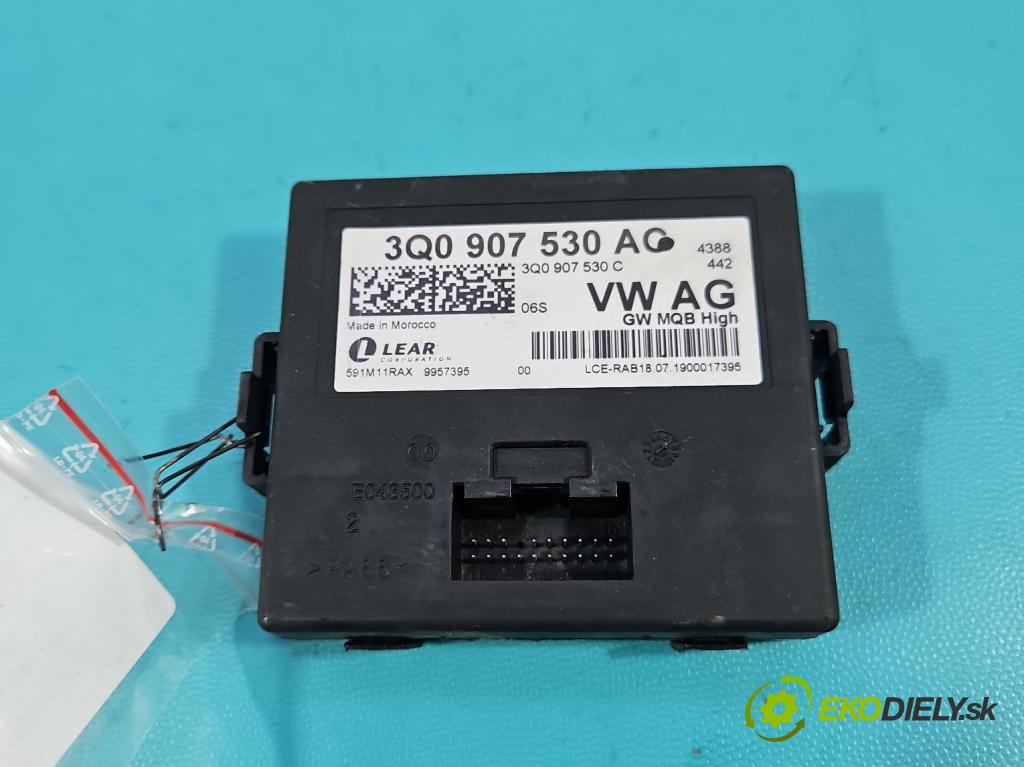 Skoda Octavia III 2013- 1.5 TSI 150 HP manual 110 kW 1498 cm3 5- riadiaca jednotka ostatné 3Q0907530AG