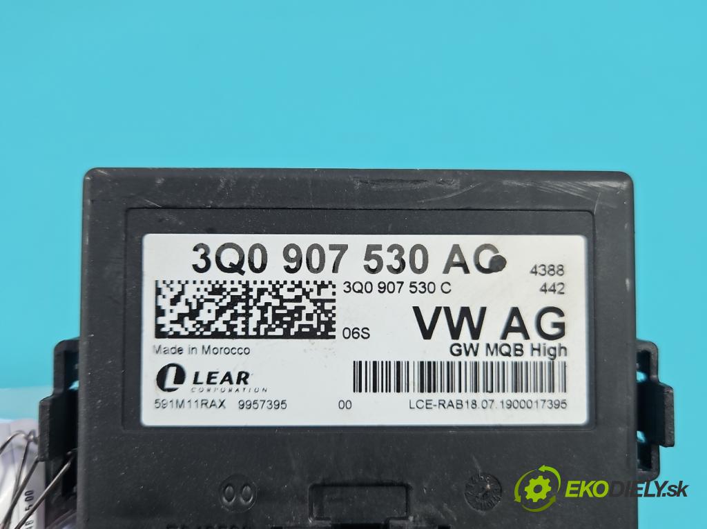 Skoda Octavia III 2013- 1.5 TSI 150 HP manual 110 kW 1498 cm3 5- riadiaca jednotka ostatné 3Q0907530AG