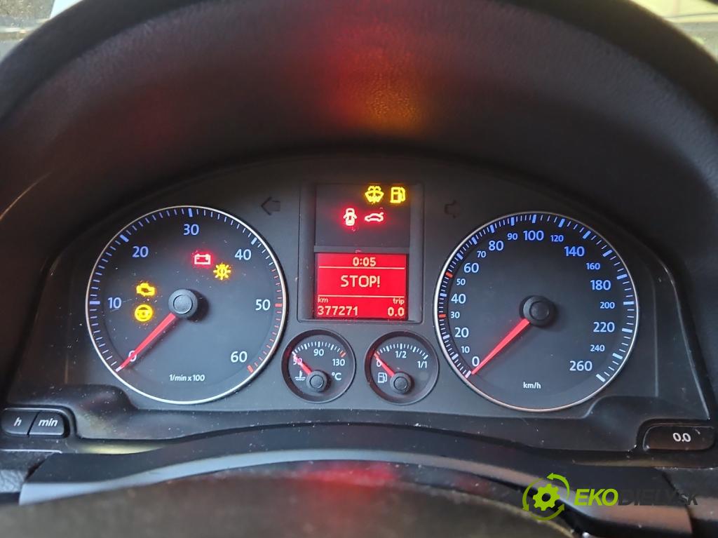 Vw Golf V 2003-2009 1.9 tdi 105 hp manual 77 kW 1896 cm3 5- Přístrojová deska 1K0920863B (Přístrojová deska)