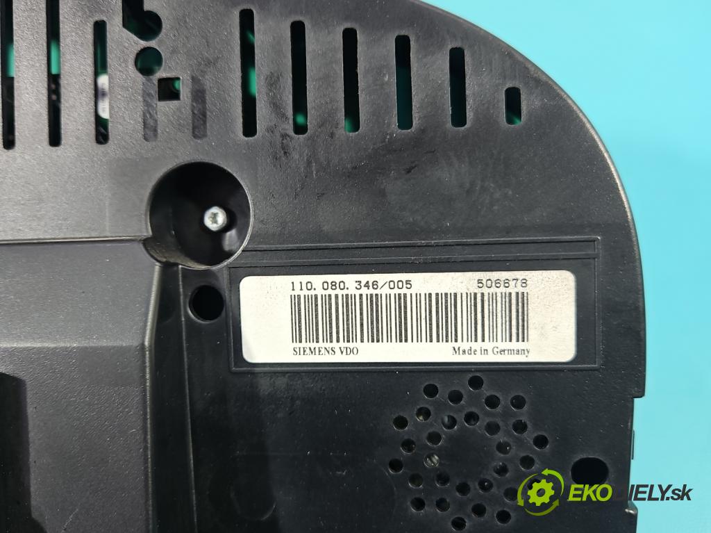 Vw Golf V 2003-2009 1.9 tdi 105 HP manual 77 kW 1896 cm3 5- prístrojovka/ budíky 1K0920863B (Prístrojová doska)