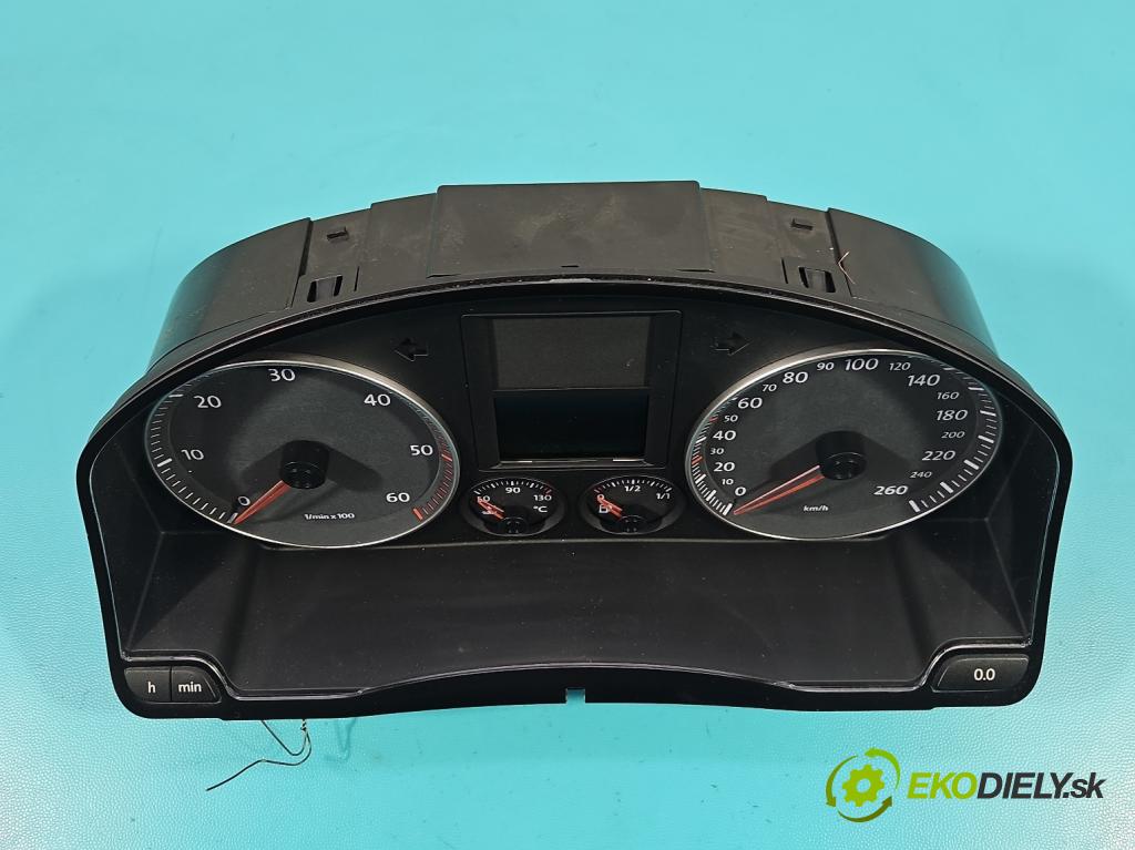 Vw Golf V 2003-2009 1.9 tdi 105 HP manual 77 kW 1896 cm3 5- prístrojovka/ budíky 1K0920863B (Prístrojová doska)