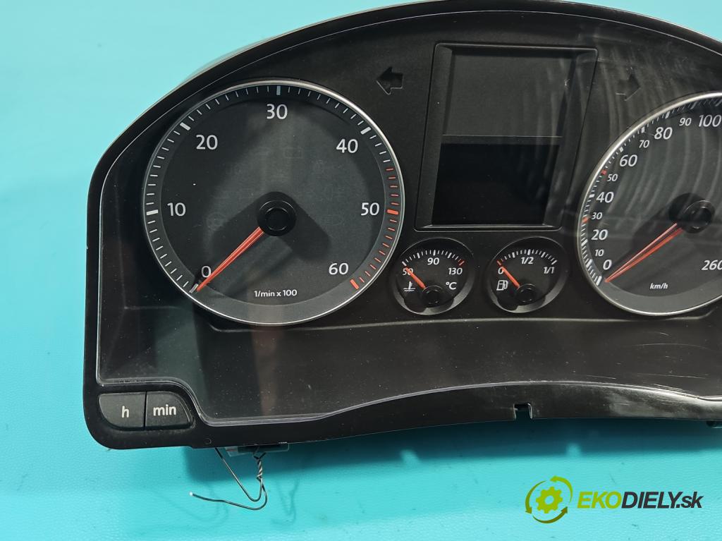 Vw Golf V 2003-2009 1.9 tdi 105 HP manual 77 kW 1896 cm3 5- prístrojovka/ budíky 1K0920863B (Prístrojová doska)