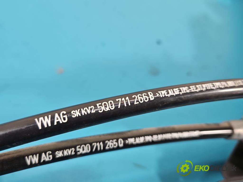 Skoda Octavia III 2013- 1.5 TSI 150 HP manual 110 kW 1498 cm3 5- Páka: Změny: stupeň,rýchlosť 5Q0711061F (Rýchlostná páka (kulisa))