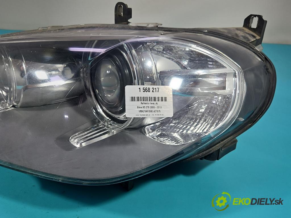 Bmw X5 E70 2006-2013 3.0d 245KM automatic 180 kW 2993 cm3 5- Reflektor: ľavý 7240787 (Kľučka dverí ostatné)