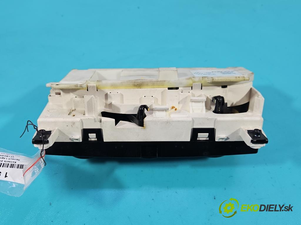 Renault Laguna II 2001-2007 1.6 16V 111KM manual 82 kW 1598 cm3 5- palubní deska panel topení 52409267