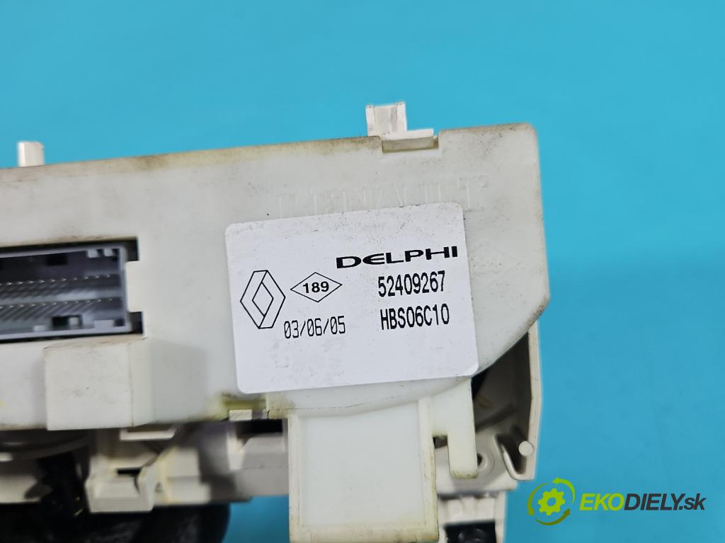 Renault Laguna II 2001-2007 1.6 16V 111KM manual 82 kW 1598 cm3 5- palubní deska panel topení 52409267