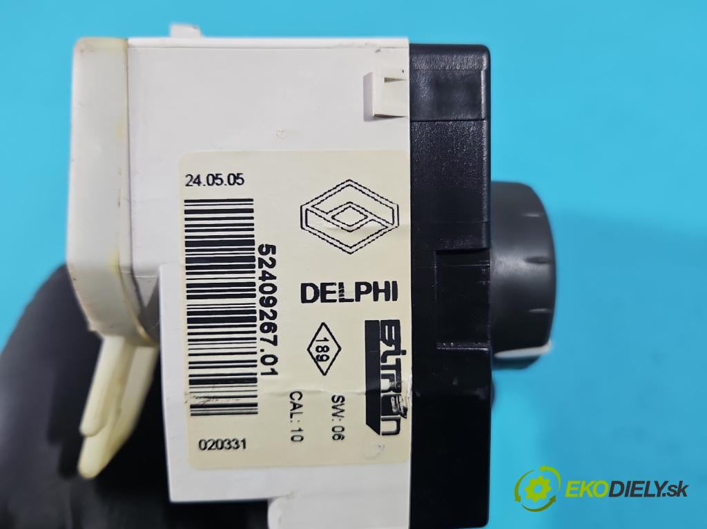 Renault Laguna II 2001-2007 1.6 16V 111KM manual 82 kW 1598 cm3 5- palubní deska panel topení 52409267