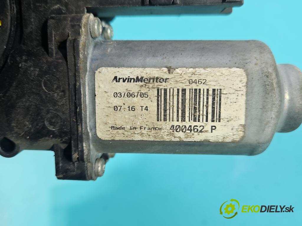 Renault Laguna II 2001-2007 1.6 16V 111KM manual 82 kW 1598 cm3 5- mechanizmus okna predné ľavý 400462P