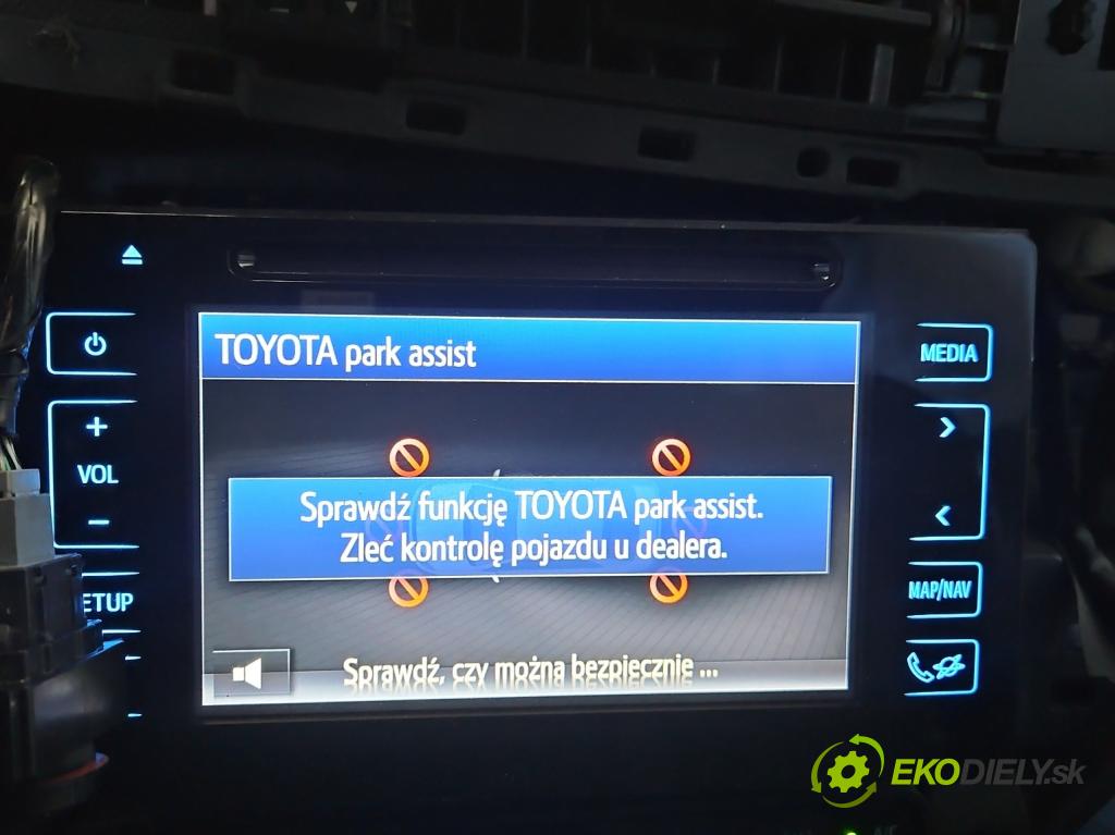 Toyota Auris II 2012-2018 1.8 16V 99 HP automatic 73 kW 1798 cm3 5- Radio originál 86140-02360